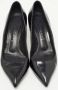 Casadei Pre-owned Leather heels Black Dames - Thumbnail 3