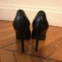 Casadei Pre-owned Leather heels Black Dames - Thumbnail 3