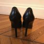 Casadei Pre-owned Leather heels Black Dames - Thumbnail 3