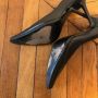 Casadei Pre-owned Leather heels Black Dames - Thumbnail 4