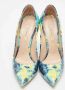 Casadei Pre-owned Leather heels Blue Dames - Thumbnail 3