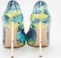 Casadei Pre-owned Leather heels Blue Dames - Thumbnail 5