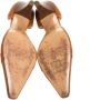 Casadei Pre-owned Leather heels Brown Dames - Thumbnail 5