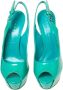 Casadei Pre-owned Leather heels Green Dames - Thumbnail 2