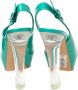 Casadei Pre-owned Leather heels Green Dames - Thumbnail 4