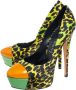 Casadei Pre-owned Leather heels Multicolor Dames - Thumbnail 3