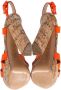 Casadei Pre-owned Leather heels Orange Dames - Thumbnail 6