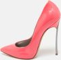 Casadei Pre-owned Leather heels Pink Dames - Thumbnail 2