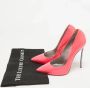 Casadei Pre-owned Leather heels Pink Dames - Thumbnail 9