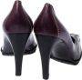 Casadei Pre-owned Leather heels Purple Dames - Thumbnail 5