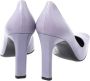 Casadei Pre-owned Leather heels Purple Dames - Thumbnail 4