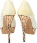 Casadei Pre-owned Leather heels White Dames - Thumbnail 4