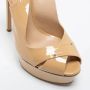 Casadei Pre-owned Leather sandals Beige Dames - Thumbnail 8