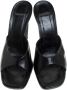 Casadei Pre-owned Leather sandals Black Dames - Thumbnail 2