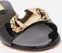 Casadei Pre-owned Leather sandals Black Dames - Thumbnail 7