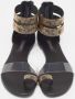 Casadei Pre-owned Leather sandals Black Dames - Thumbnail 3