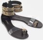 Casadei Pre-owned Leather sandals Black Dames - Thumbnail 4