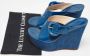 Casadei Pre-owned Leather sandals Blue Dames - Thumbnail 9