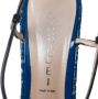 Casadei Pre-owned Leather sandals Blue Dames - Thumbnail 6