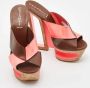 Casadei Pre-owned Leather sandals Brown Dames - Thumbnail 4