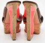 Casadei Pre-owned Leather sandals Brown Dames - Thumbnail 5