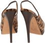 Casadei Pre-owned Leather sandals Brown Dames - Thumbnail 4