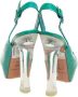 Casadei Pre-owned Leather sandals Green Dames - Thumbnail 4