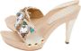 Casadei Pre-owned Leather sandals Multicolor Dames - Thumbnail 3