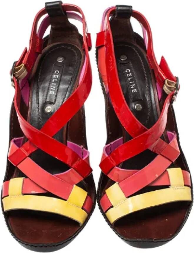 Casadei Pre-owned Leather sandals Multicolor Dames