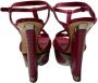 Casadei Pre-owned Leather sandals Pink Dames - Thumbnail 4