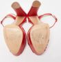 Casadei Pre-owned Leather sandals Red Dames - Thumbnail 6