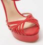 Casadei Pre-owned Leather sandals Red Dames - Thumbnail 7