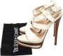 Casadei Pre-owned Leather sandals White Dames - Thumbnail 7