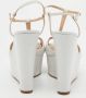 Casadei Pre-owned Leather sandals White Dames - Thumbnail 5