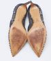 Casadei Pre-owned Mesh heels Blue Dames - Thumbnail 6