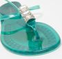 Casadei Pre-owned Rubber flats Green Dames - Thumbnail 7