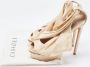 Casadei Pre-owned Satin heels Beige Dames - Thumbnail 9