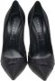 Casadei Pre-owned Satin heels Black Dames - Thumbnail 2