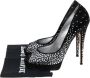 Casadei Pre-owned Satin heels Black Dames - Thumbnail 8