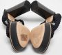 Casadei Pre-owned Satin sandals Black Dames - Thumbnail 6
