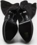 Casadei Pre-owned Suede boots Black Dames - Thumbnail 6
