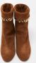 Casadei Pre-owned Suede boots Brown Dames - Thumbnail 3