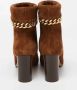 Casadei Pre-owned Suede boots Brown Dames - Thumbnail 5