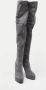 Casadei Pre-owned Suede boots Gray Dames - Thumbnail 4