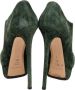 Casadei Pre-owned Suede boots Green Dames - Thumbnail 4