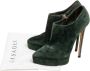 Casadei Pre-owned Suede boots Green Dames - Thumbnail 7