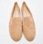 Casadei Pre-owned Suede flats Beige Dames - Thumbnail 3