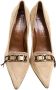 Casadei Pre-owned Suede heels Beige Dames - Thumbnail 3