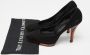 Casadei Pre-owned Suede heels Black Dames - Thumbnail 9