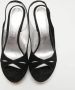 Casadei Pre-owned Suede heels Black Dames - Thumbnail 3